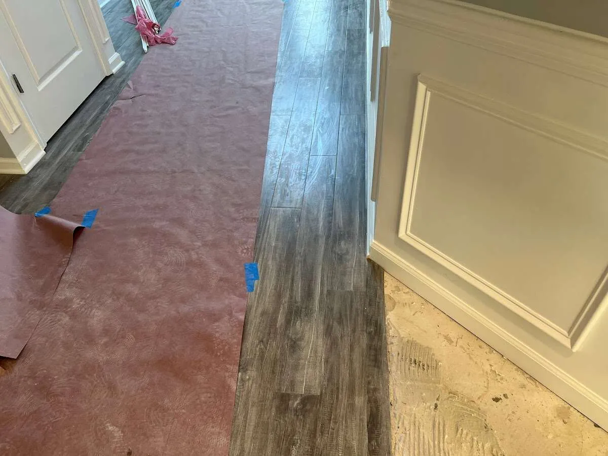 Completed marble shower restoration in Jefferson